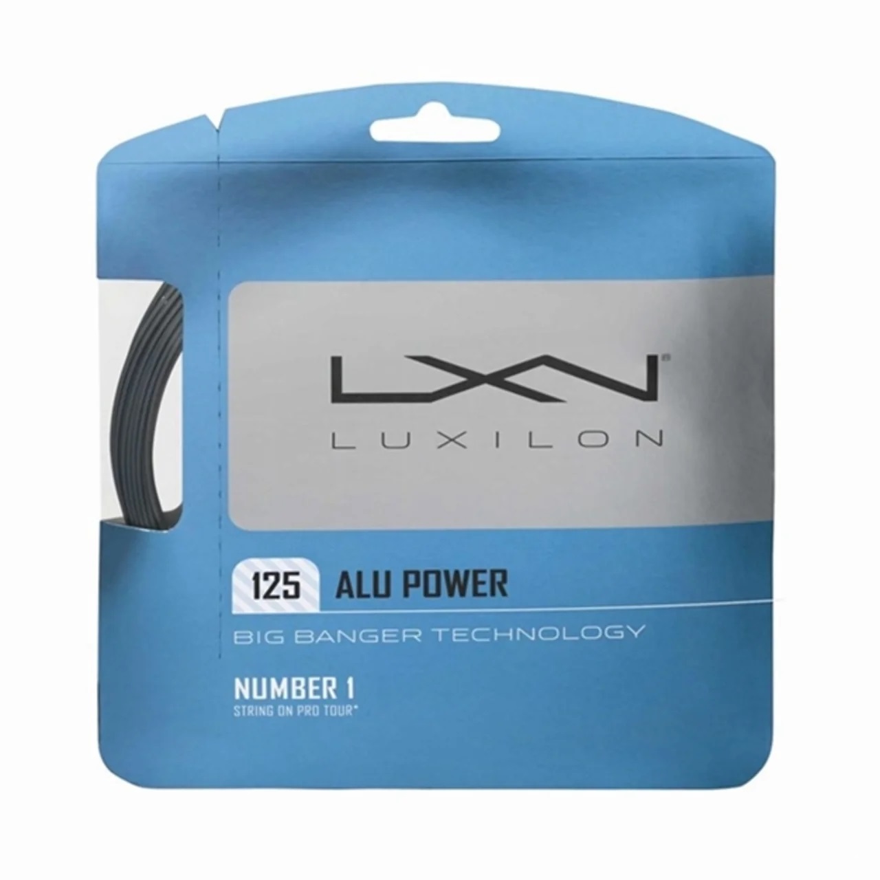 Luxilon Alu Power silber 1,25mm, 12,2m