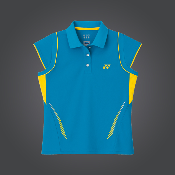 Yonex Damen Shirt vivid blue, Melbourne-Serie